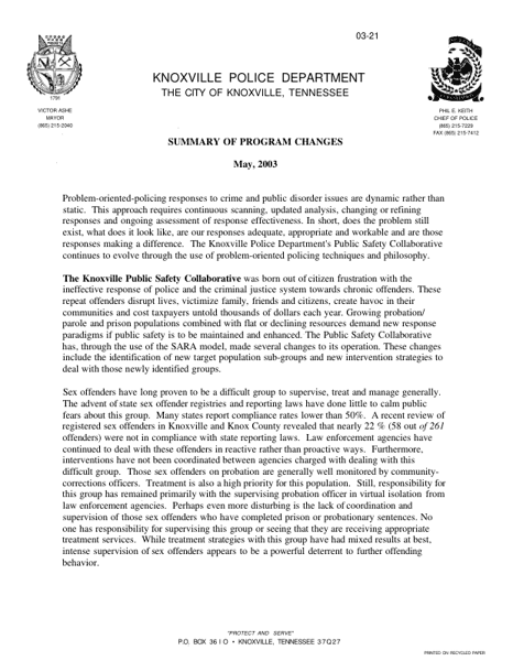 Knoxville Public Safety Collaborative