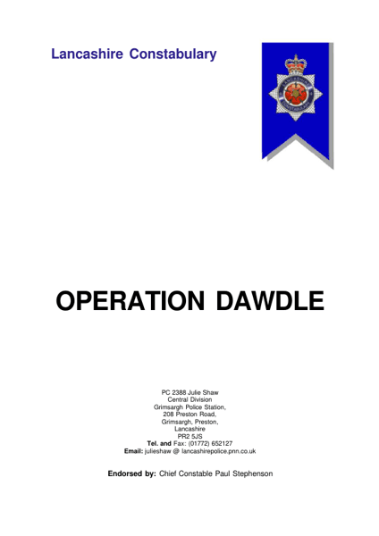 Operation Dawdle