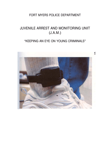 Juvenile Arrest and Monitoring Unit