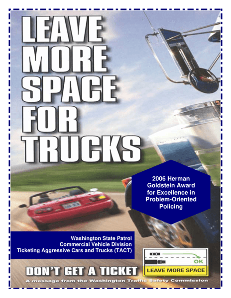 Ticketing Aggressive Cars and Trucks