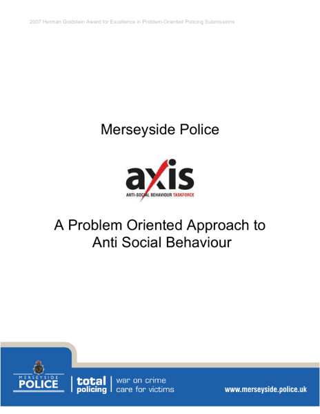 AXIS: Antisocial Behaviour Taskforce
