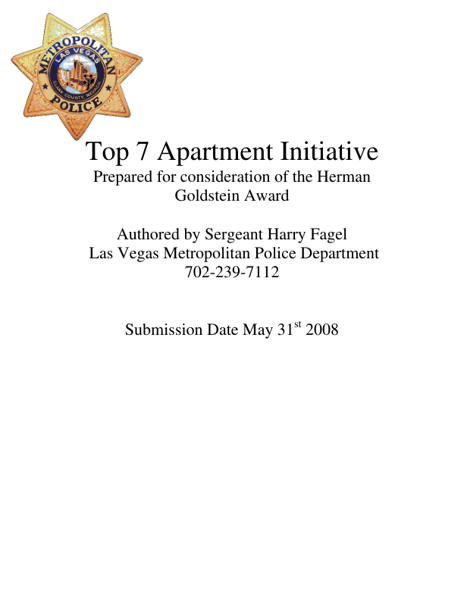 Top 7 Apartment Initiative