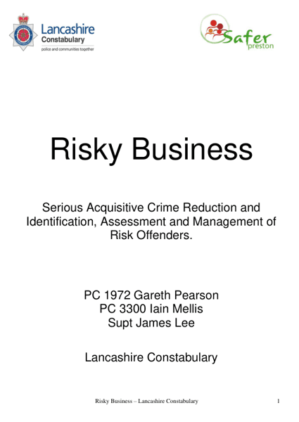 Risky Business