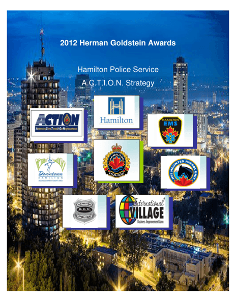 Hamilton Police Services A.C.T.I.O.N. Strategy
