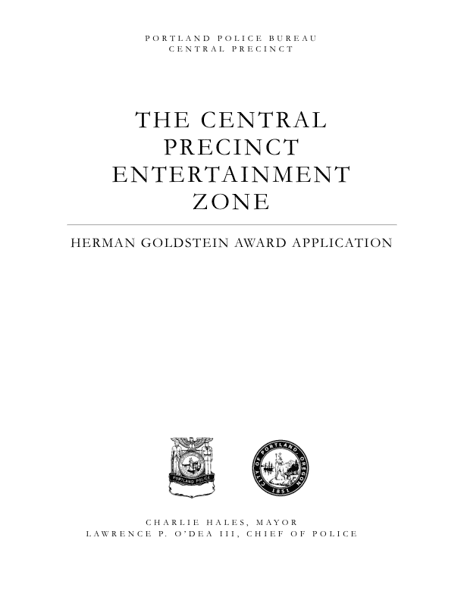 The Central Precinct Entertainment Zone