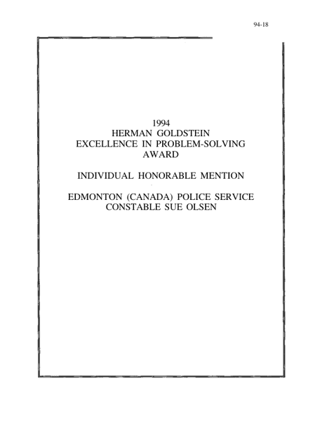 Community Development: Crime Prevention Through Environmental Design
