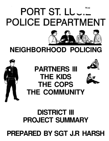 Partners III: The kids, Cops, and Community