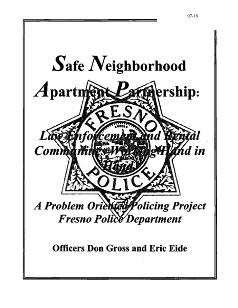 Safe Neighborhood Apartment Partnership