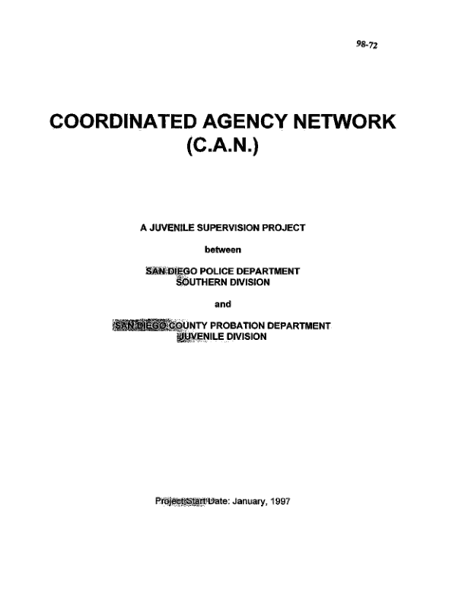 Coordinated Agency Network