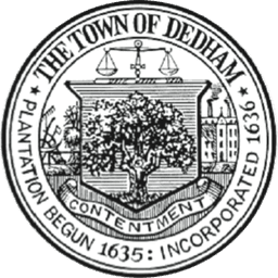 Dedham Police Department patch or logo