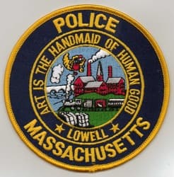 Lowell Police Department patch or logo